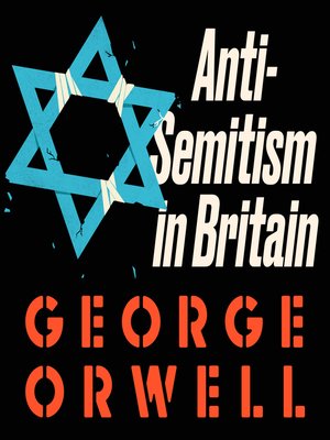cover image of Anti-Semitism in Britain